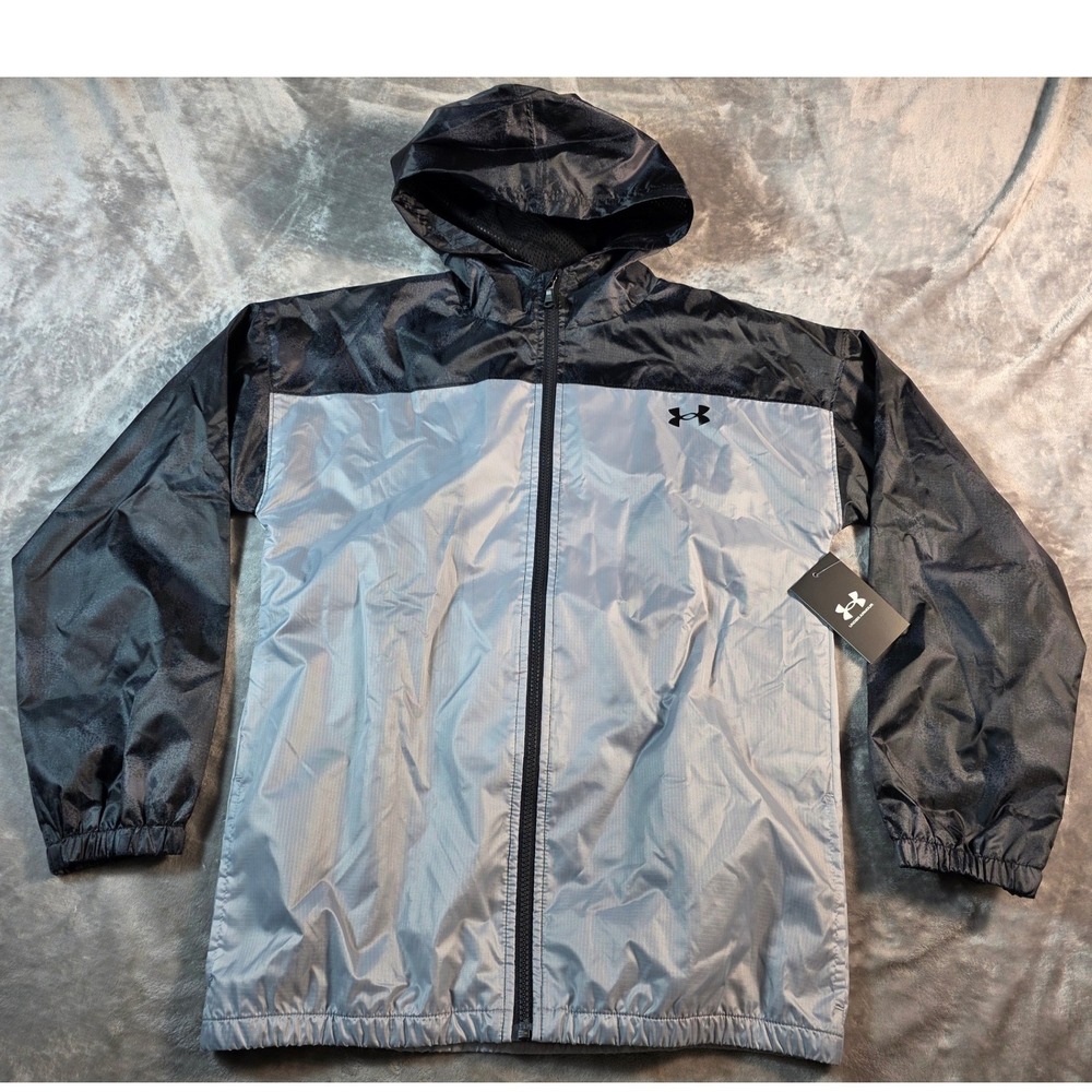 Under Armour Windbreaker Kids Youth XL XStorm Water Repellent Jacket NWT